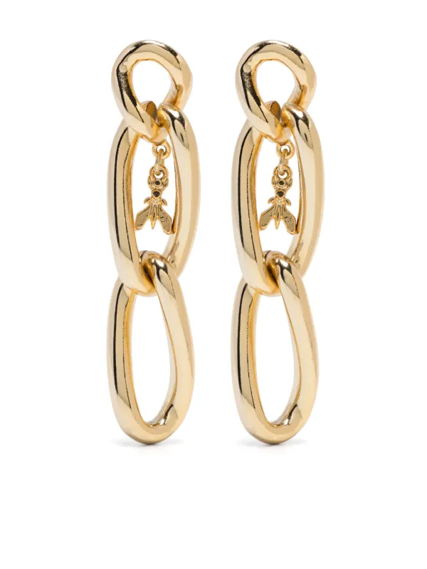 Patrizia Pepe New Chain ピアス | ゴールドトーン | FARFETCH JP