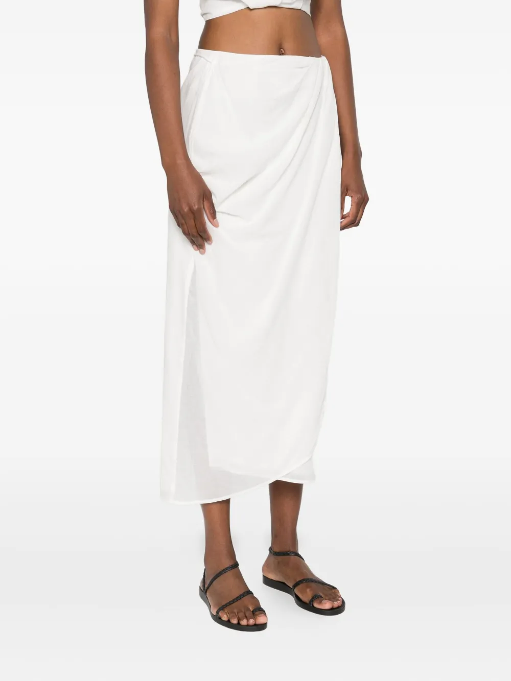 SIR. Azura midi-rok Wit