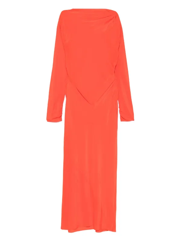 open lace back dress SIR Blanca Mini Dress Tangerine main image 0
