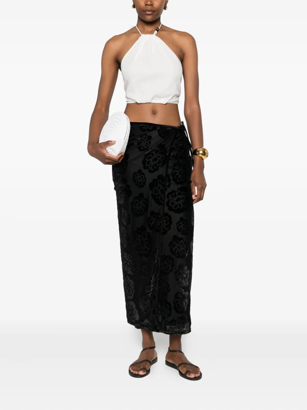 SIR. VIittoria midi skirt | Faldas rectas | Image 2