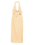 SIR. Carlotta midi dress - Yellow