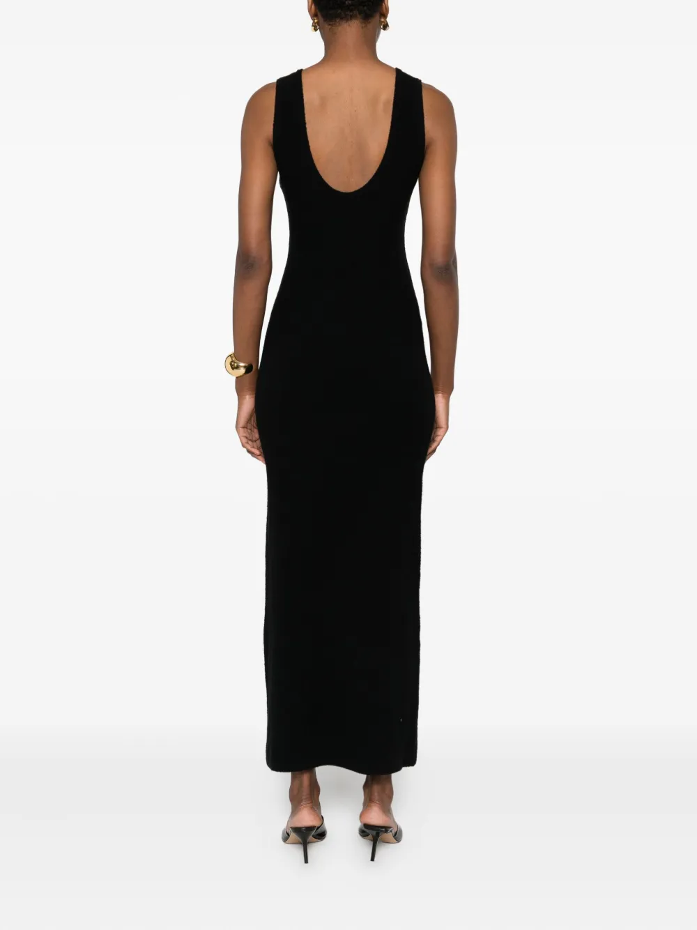 SIR. Chiara maxi-jurk Zwart