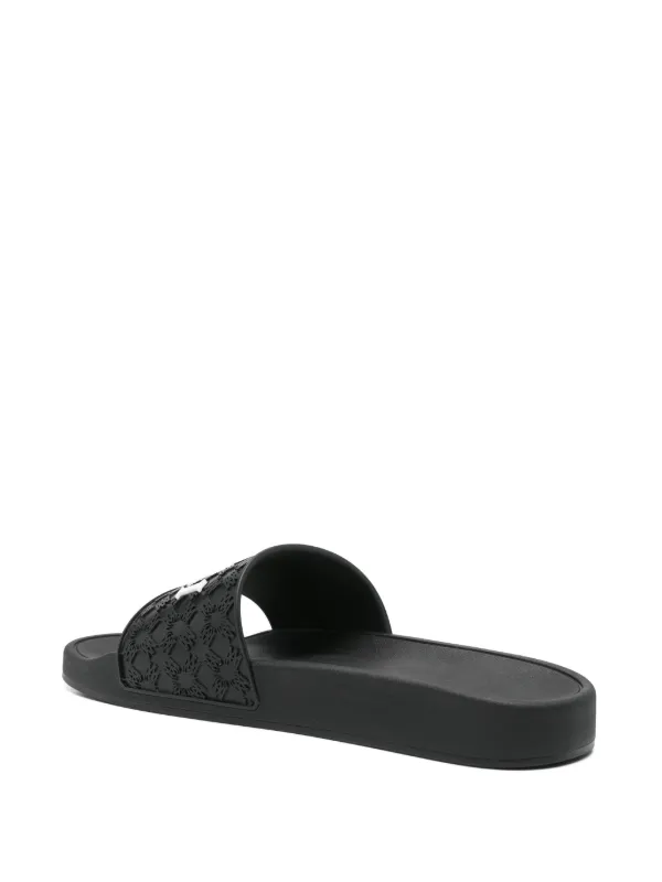AMIRI MA Quad Slides | Black | FARFETCH JO