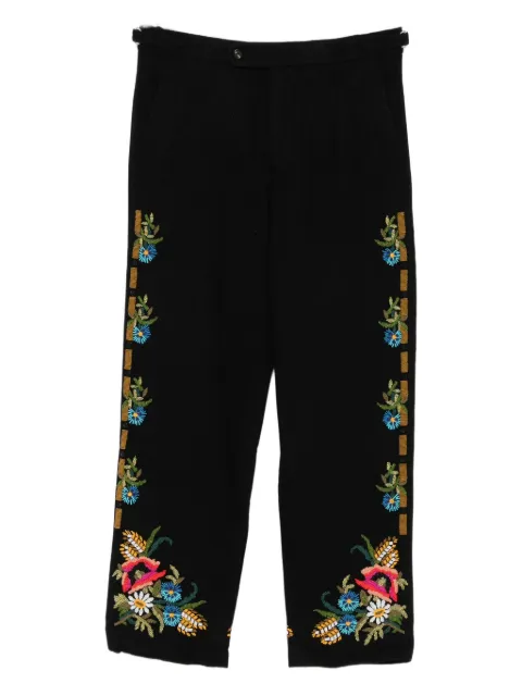 BODE pantalones con motivo floral