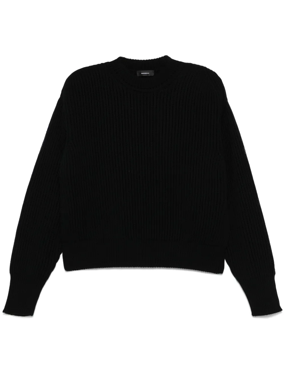 Issey Miyake suéter con cuello redondo | negro | Image 1