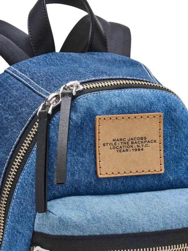 Marc Jacobs デニム バックパック M | ブルー | FARFETCH JP