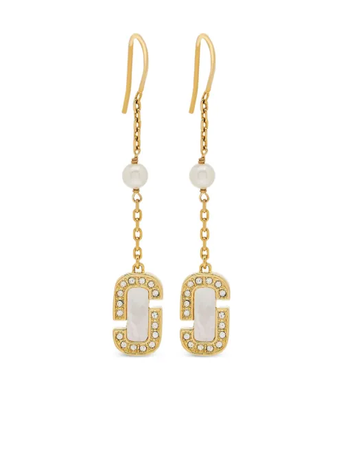 Boucles d'oreilles pendantes The Mother Of Pearl J Marc Luxe - Marc Jacobs - Modalova