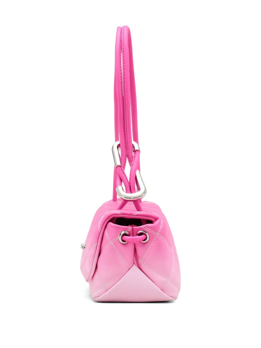 Marc Jacobs The Quilted Ombré leren Mini Dual schoudertas Roze