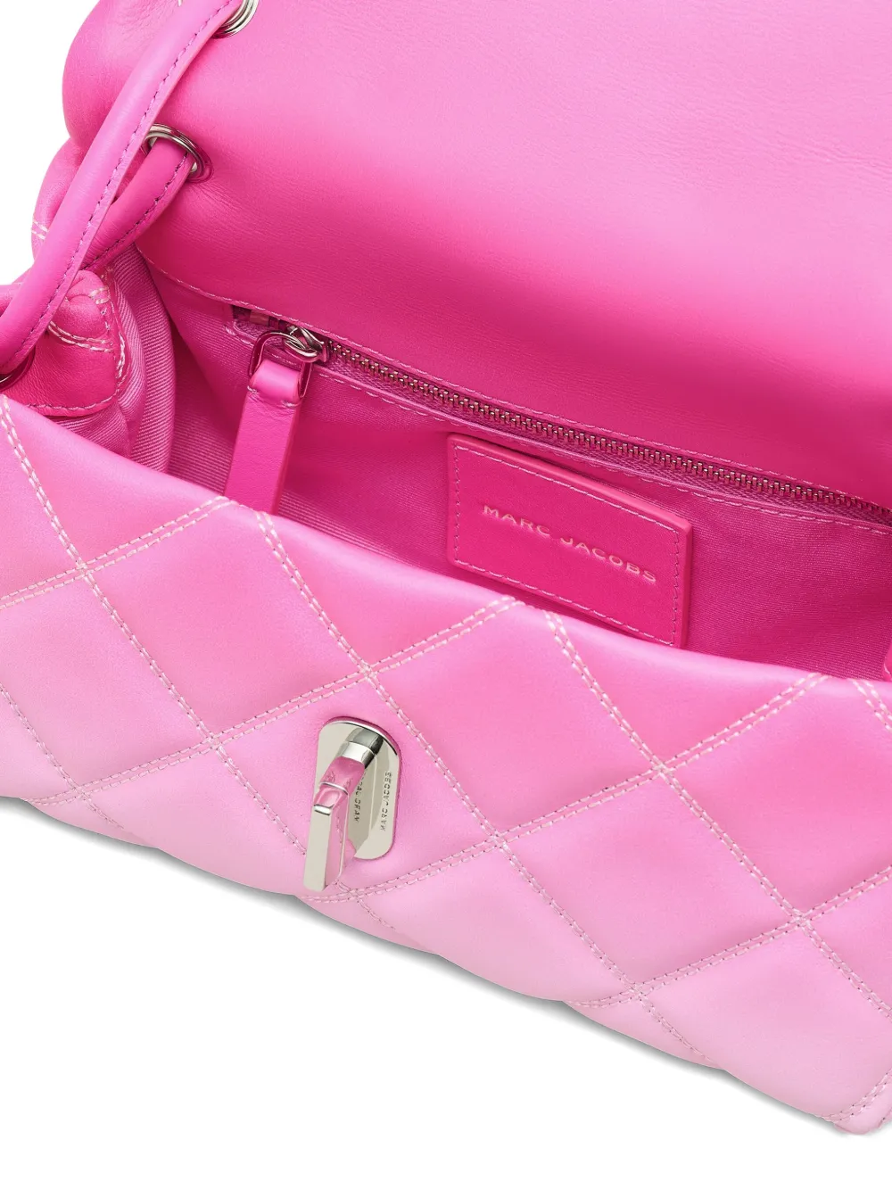 The Quilted Ombré Leather Mini Dual Shoulder Bag