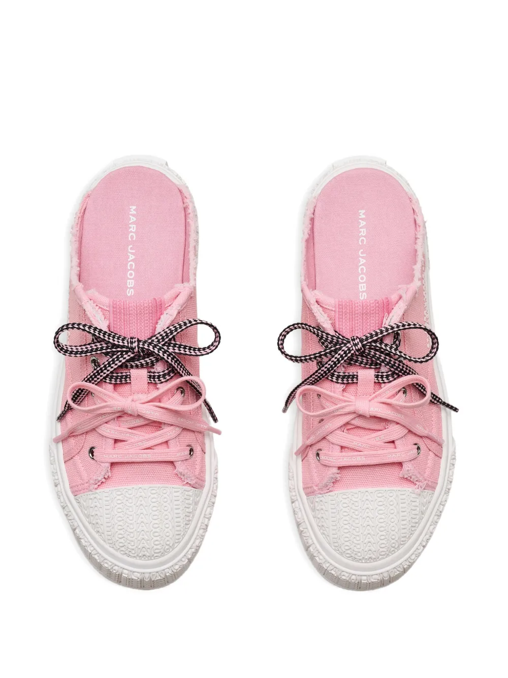 Marc Jacobs The canvas sneakers Roze