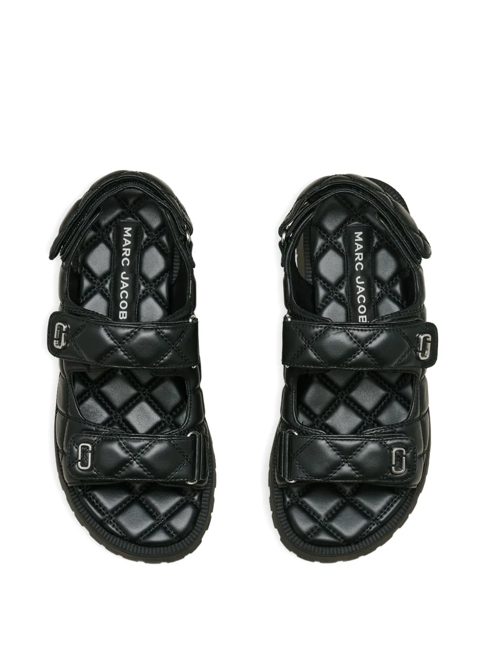 Marc Jacobs The Quilted Sunny sandals Black