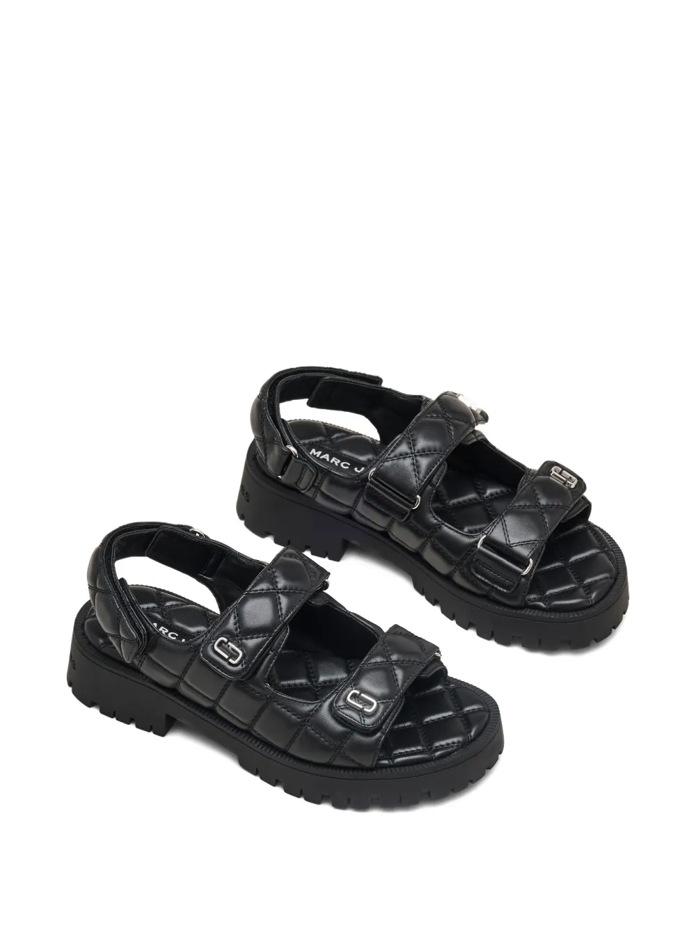Marc Jacobs The Quilted Sunny sandals Black