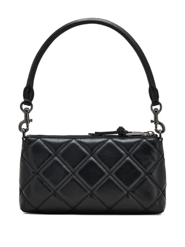 Marc Jacobs The Quilted Utility Snapshot Cross Body Bag | Black