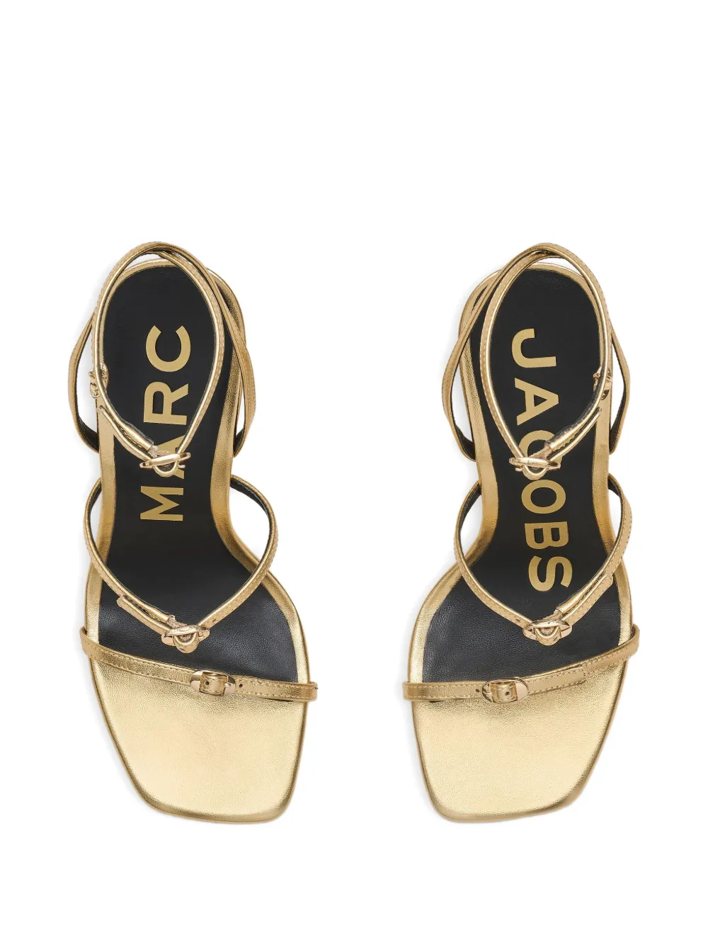 Marc Jacobs 100mm Daisy sandals Gold