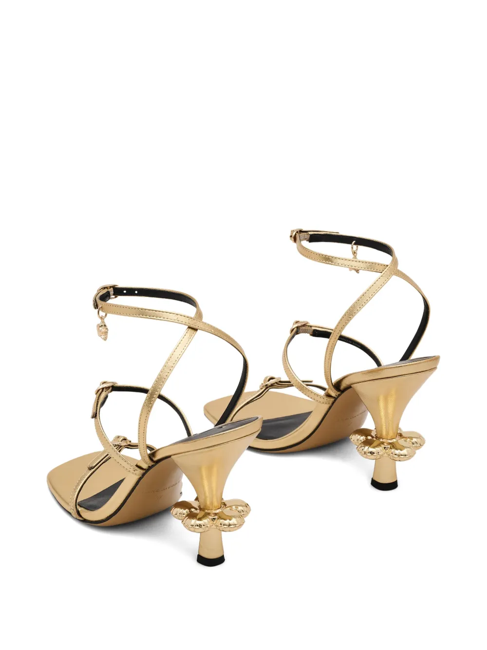 Marc Jacobs 100mm Daisy sandals Gold