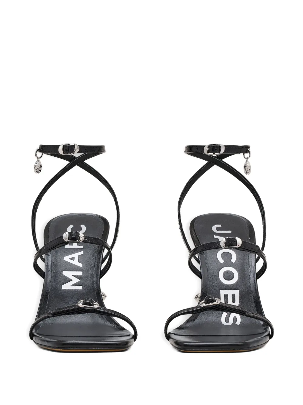 Marc Jacobs Daisy leather sandals Black