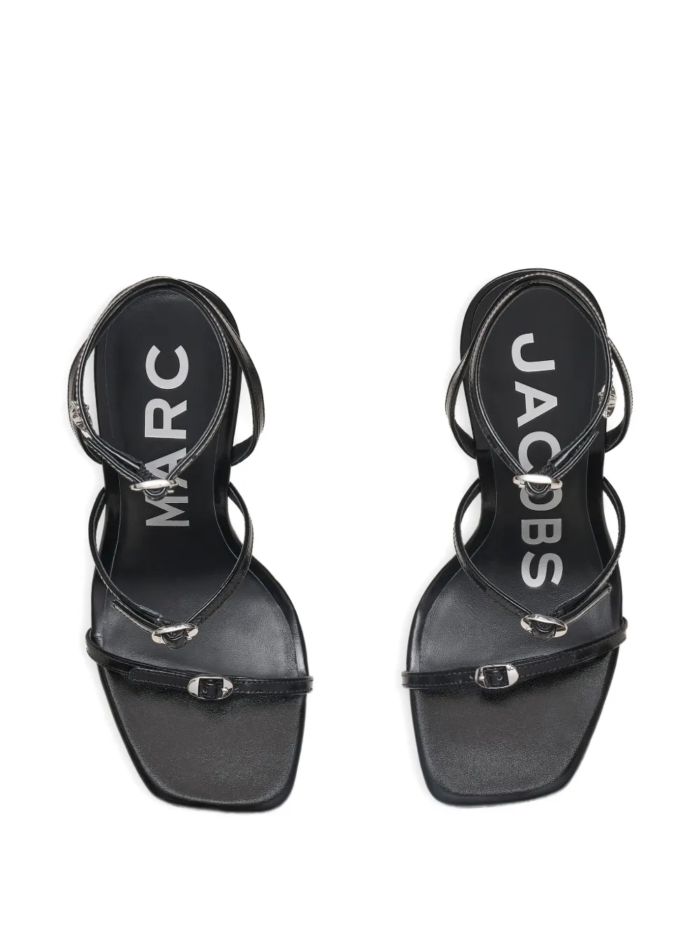Marc Jacobs Daisy leather sandals Black