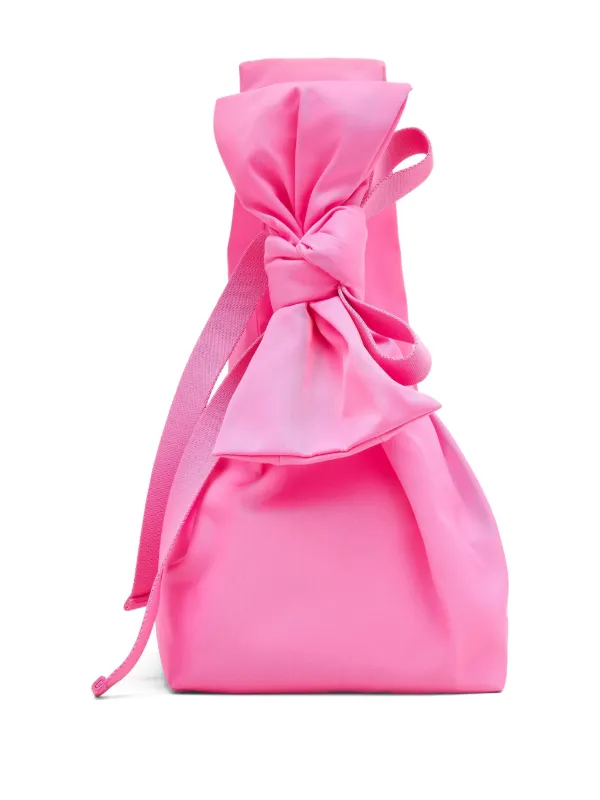 Marc Jacobs The Bow Nylon Sack Bag | Pink | FARFETCH