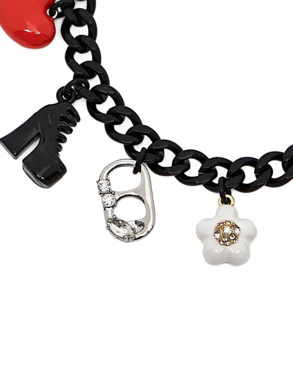 Marc Jacobs The Trincket Charm ブレスレット | ブラック | FARFETCH JP