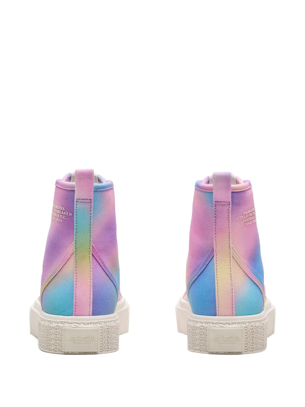 Marc Jacobs The Airbush canvas sneakers Pink