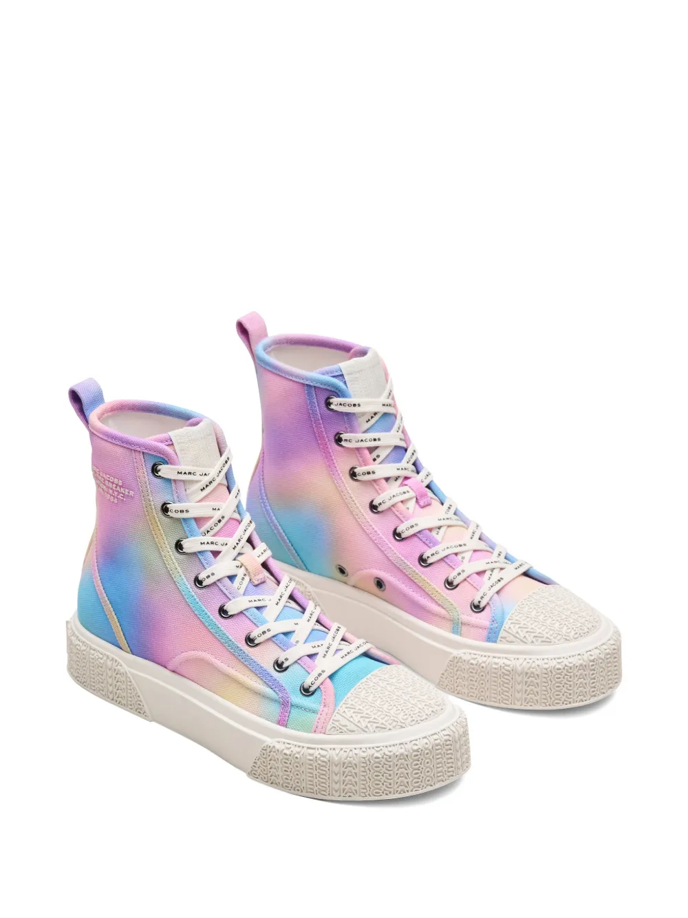 Marc Jacobs The Airbush canvas sneakers Pink