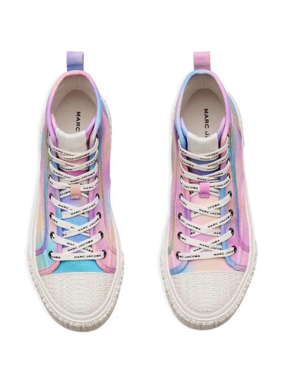 Marc Jacobs The Airbush canvas sneakers Pink