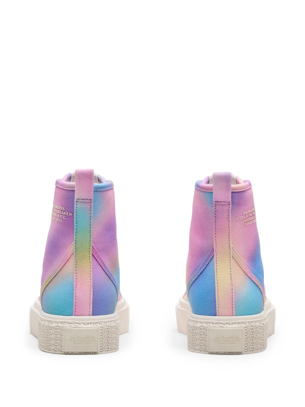Marc Jacobs The Airbush canvas sneakers Pink
