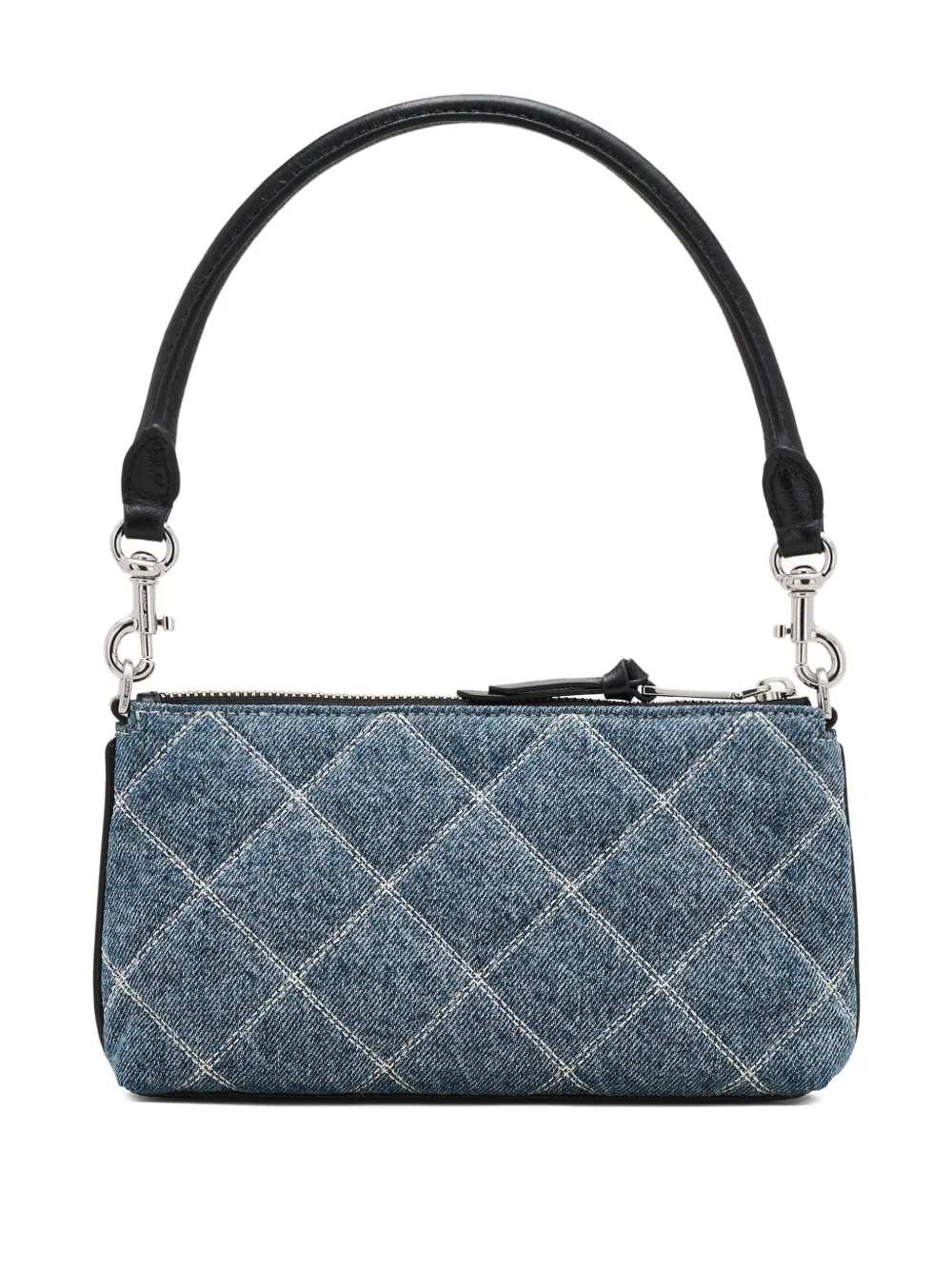 Marc Jacobs The Quilted Denim Utility crossbodytas Blauw