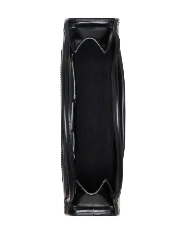 Marc Jacobs The Glam Claw Clip Shoulder Bag | Black | FARFETCH