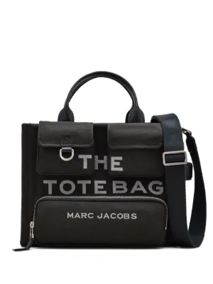 Marc Jacobs Bolsa Tote The Large Cargo | Preto | FARFETCH BR