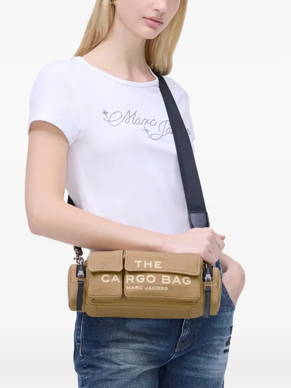 お値下げ！MARC JACOBS CARGO BAG キャメル Marc Jacobs The Cargo Canvas Shoulder Bag | Brown | FARFETCH