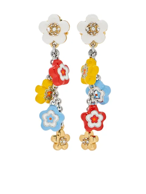 Marc Jacobs The Enamel Wild Daisy Statement earrings