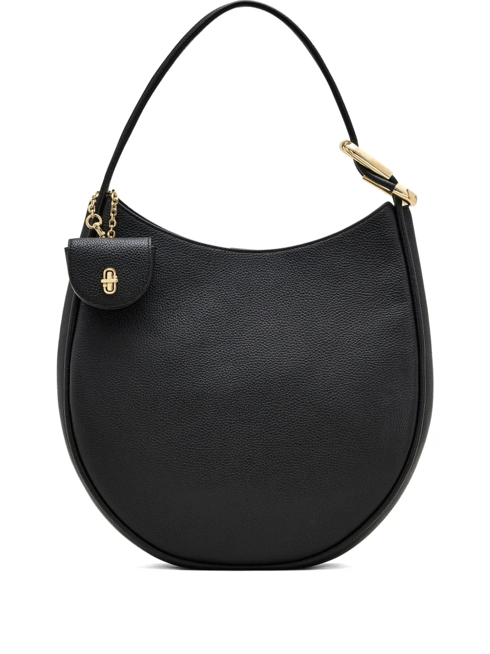 The Leather Crescent Dual shoulder bag