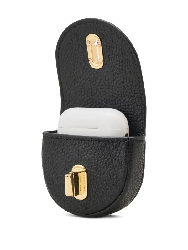 Marc Jacobs The Leather Crescent Dual Shoulder Bag | Black | FARFETCH