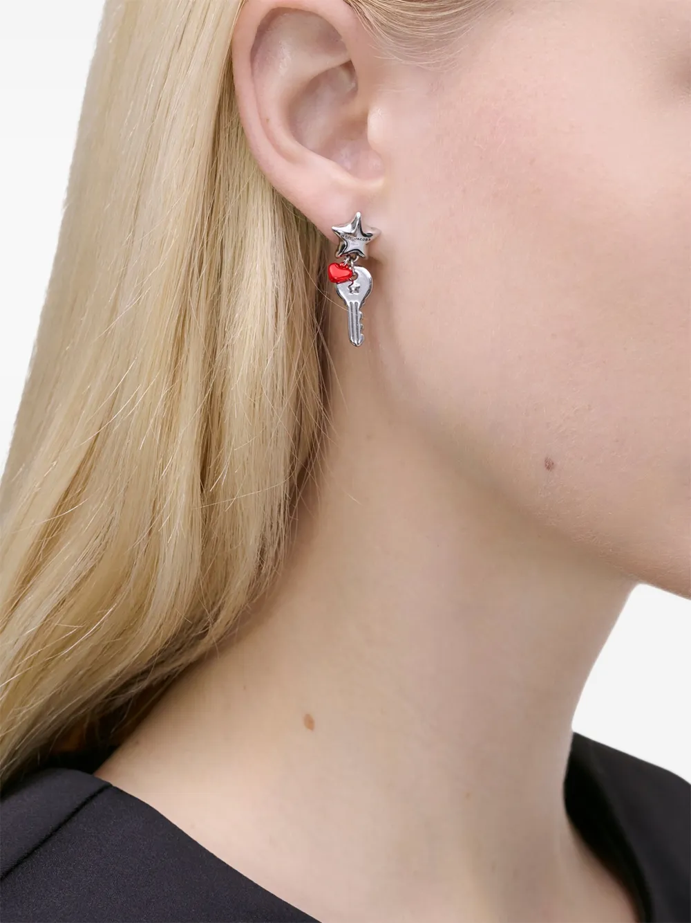 Marc Jacobs The Trinket Balloon oorbellen met bedel - Zilver