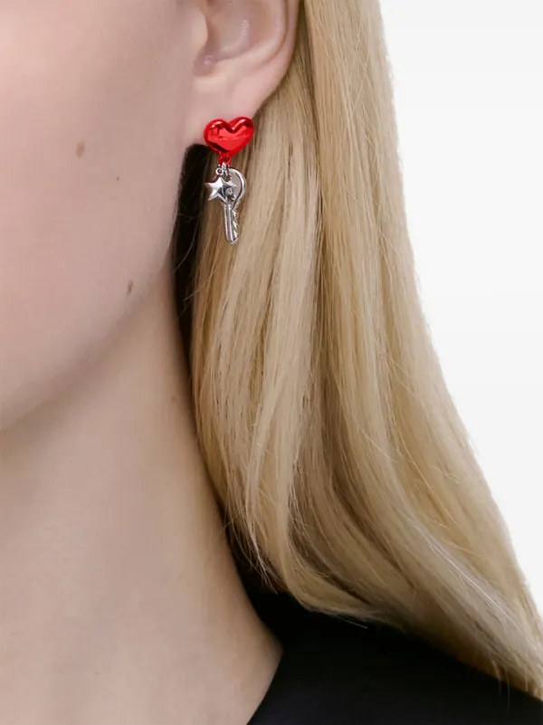 [MARC JACOBS]★Balloon Heart Earringsピアス★ Marc Jacobs Balloon Heart Earrings | Pink | FARFETCH