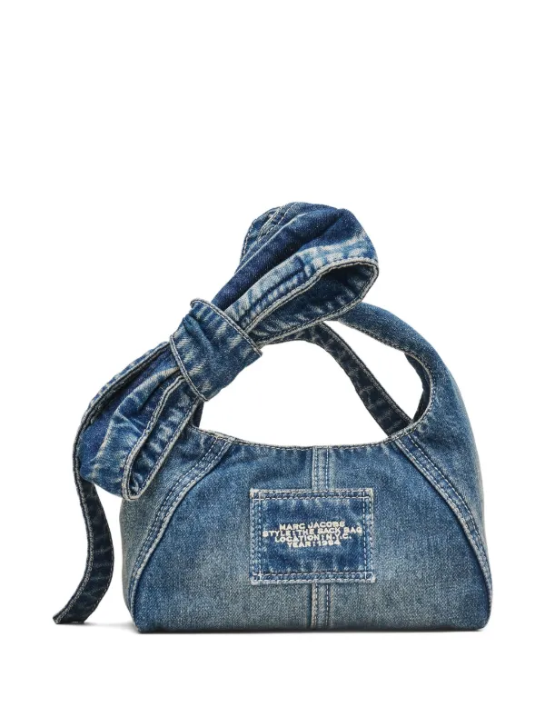 Marc Jacobs☆ボウ デニム サックバッグ ♪送料込 MARC JACOBS ショルダーバッグ バッグ THE BOW DENIM SACK BAG