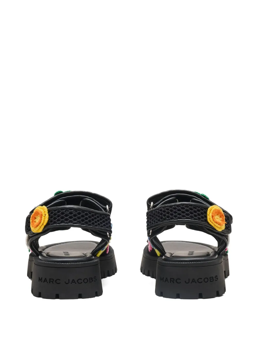 Marc Jacobs The Daisy Crochet sandals Black