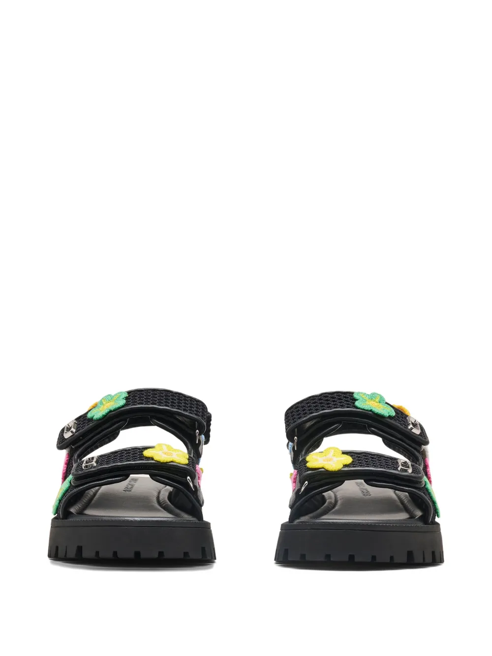 Marc Jacobs The Daisy Crochet sandals Black