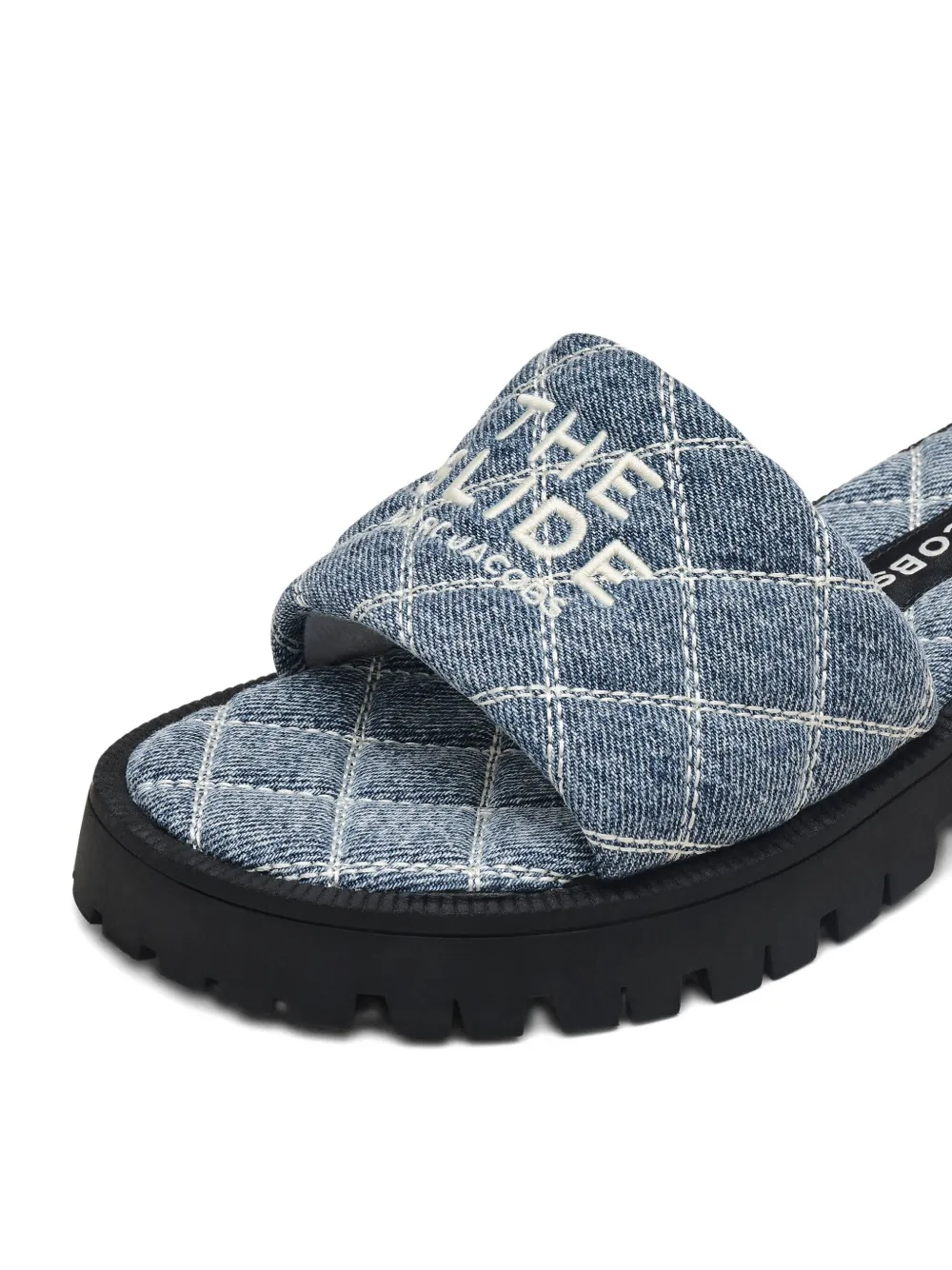 Marc Jacobs Sandali slides The Quilted denim | Image 6