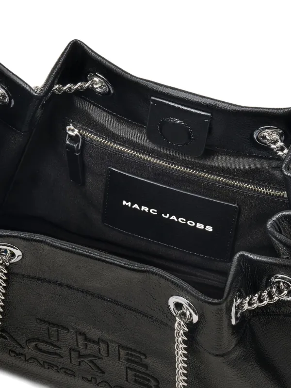バッグ・カバンその他 Marc Jacobs THE LEATHER CHAIN SACK BAG Marc Jacobs The Leather Chain Sack Bag | Black | FARFETCH