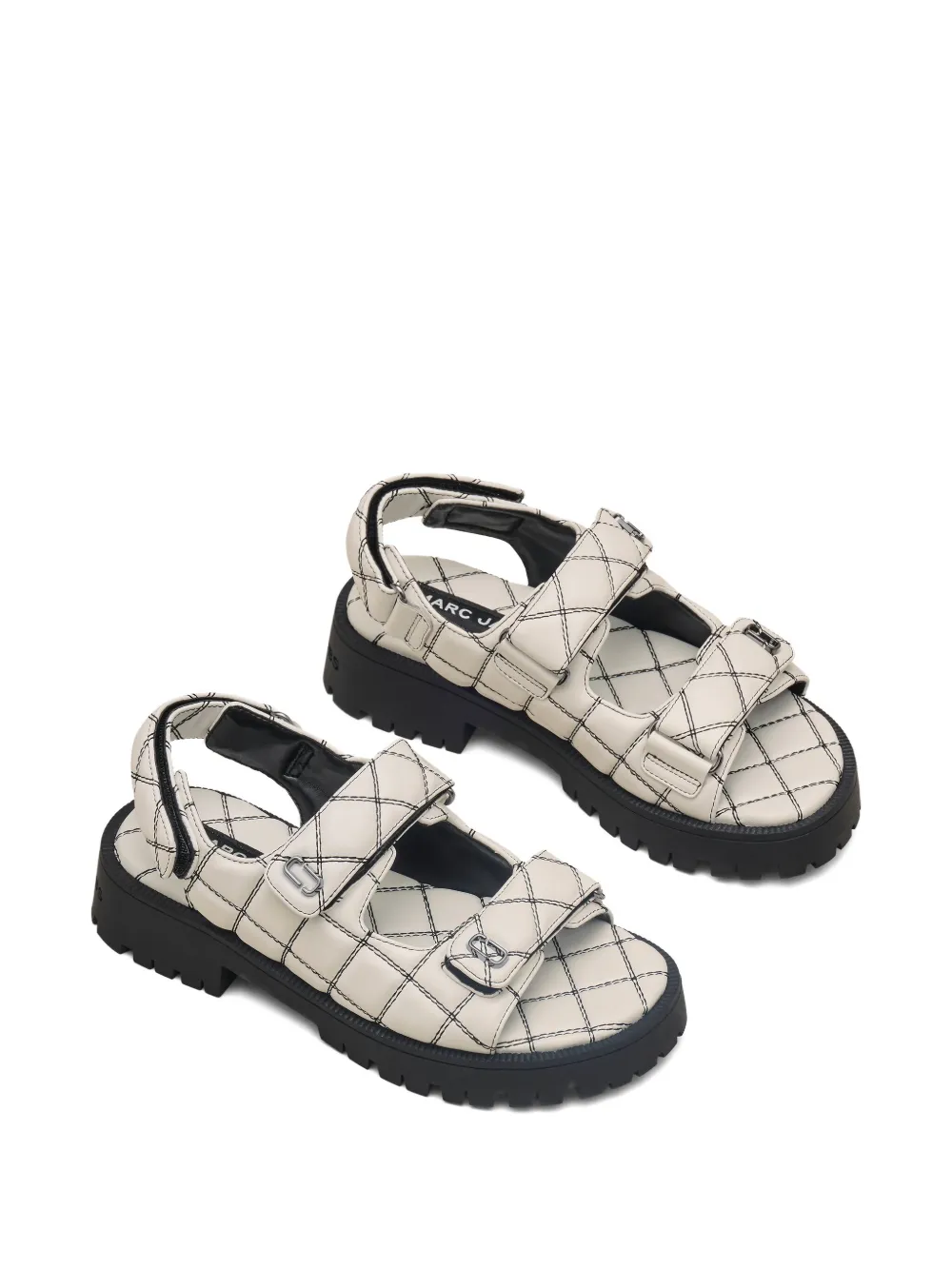 Marc Jacobs The Quilted Sunny sandals - Wit