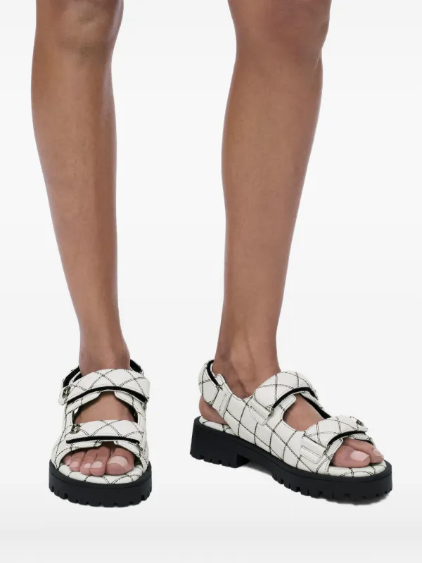 Marc Jacobs★The Quilted Denim Sunny Sandal Marc Jacobs The J Marc Quilted Denim Sandals | Saks Fifth Avenue