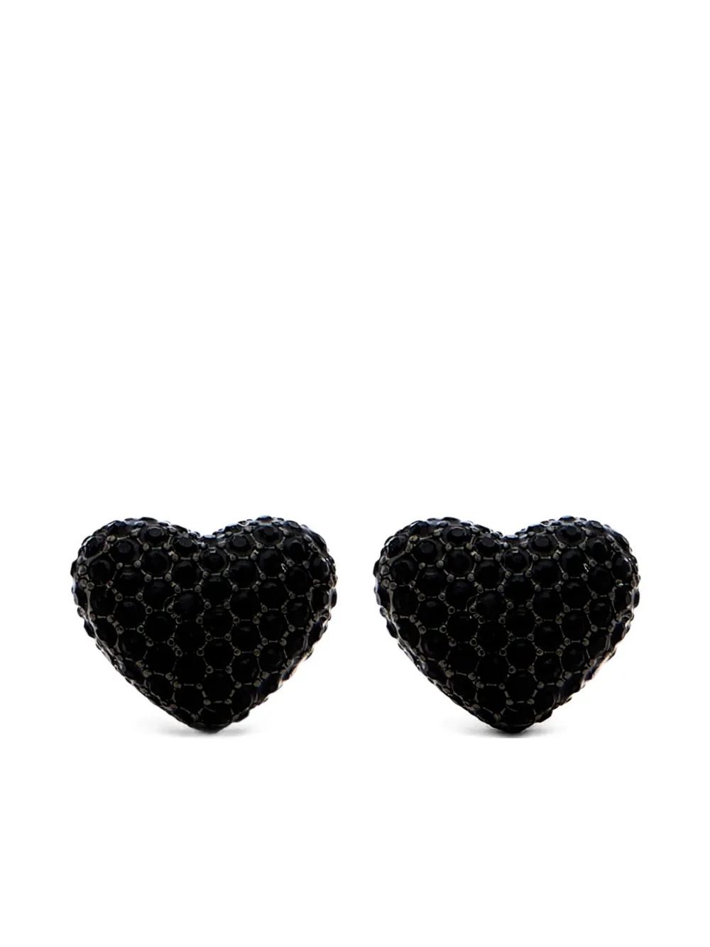 Marc Jacobs The Pavé Balloon Heart earrings | Black | Image 1