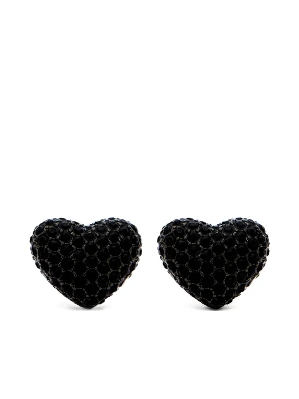 ネックレス・ペンダント Heart Balloon Pave Necklace - Marc Jacobs - l - Black The Heart Balloon Pave Necklace | Marc Jacobs | Official Site