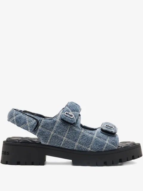 Marc Jacobs The Quilted denim sandals