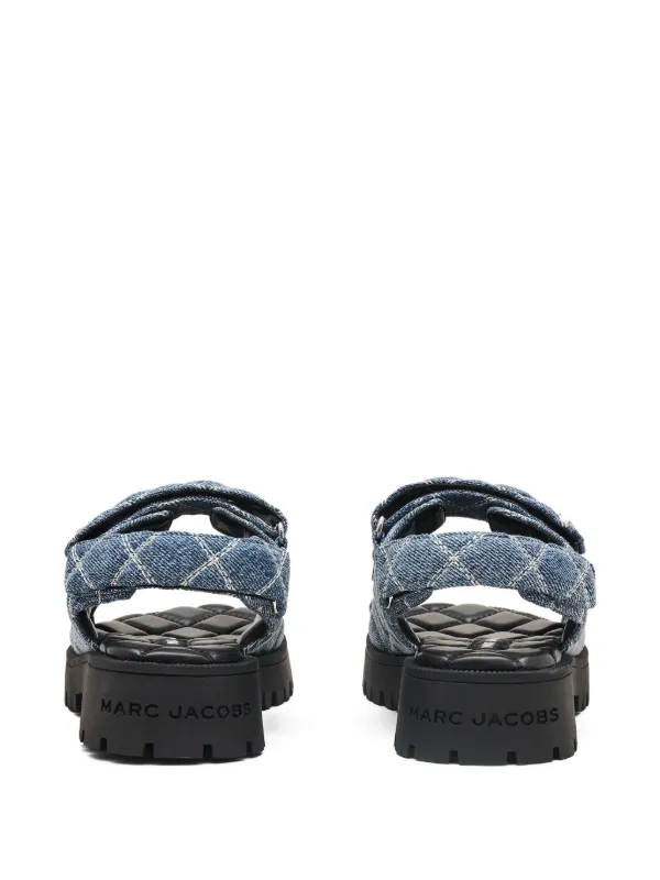 サンダル・ミュール Sandals - Marc Jacobs - Cotton - Blue Marc Jacobs The J Marc Strap Sport Sandals | Neiman Marcus