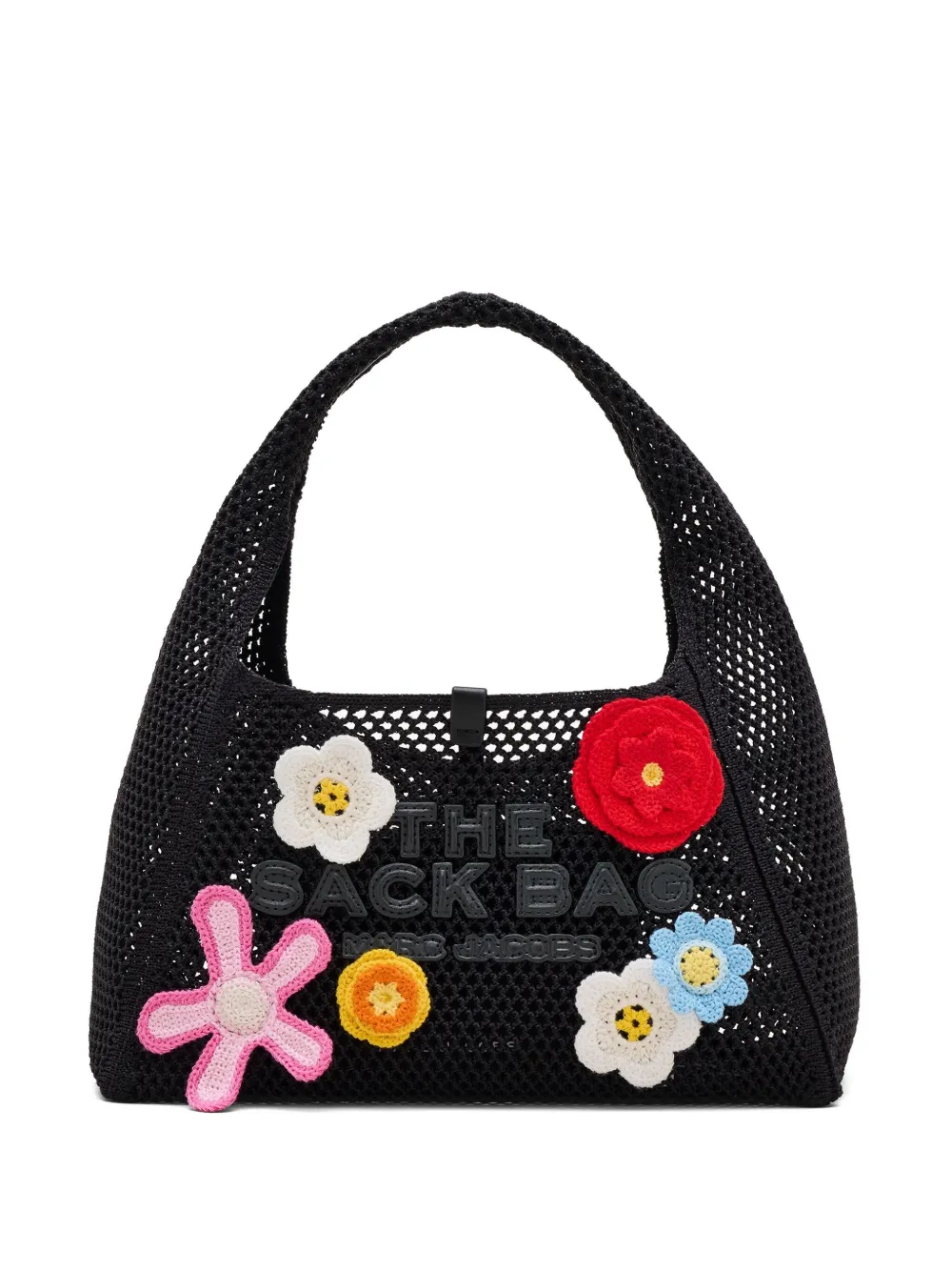 Marc Jacobs ザ デイジー クロシェ ミニバッグ - ブラック Marc Jacobs ザ デイジー クロシェ ミニバッグ - ブラック