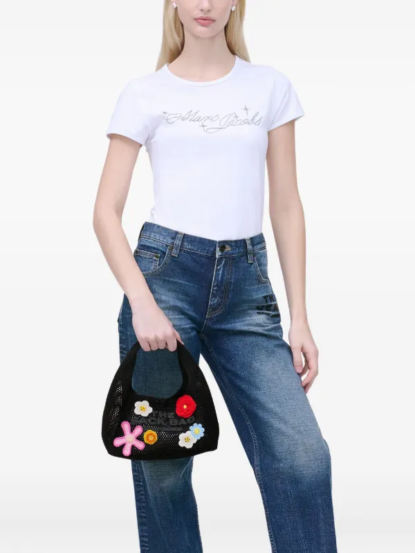 Marc Jacobs ザ デイジー クロシェ ミニバッグ | ブラック