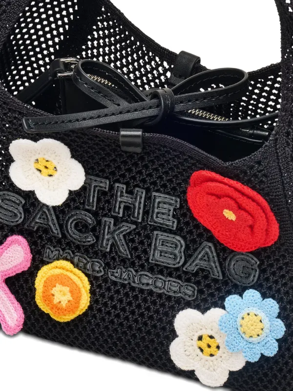 Marc Jacobs ザ デイジー クロシェ ミニバッグ | ブラック